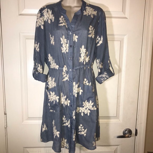 dressbarn denim dress